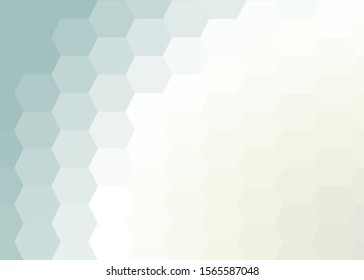 Ocean Color Abstract trianglify Generative Art background illustration
