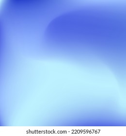 Ocean Color Sky Light Vivid Design Pic. Curve Dynamic Liquid Wavy Dark Wallpaper. Cold Blurred Fluid Colorful Indigo Gradient Background. Water Vibrant Pastel Bright Blue Swirl Gradient Mesh.