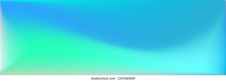 Ocean Color Smooth Surface Backdrop. Indigo Blue Wavy Gradient Mesh. Natural Dark Wavy Gradient Mesh. Bright Original Background. Multicolor Blank Vivid Blurred Texture Illustration.
