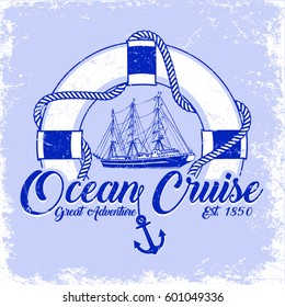 Ocean Cruise vector design