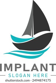  Ocean Dental Logo Design. Creative Dentist-Logo