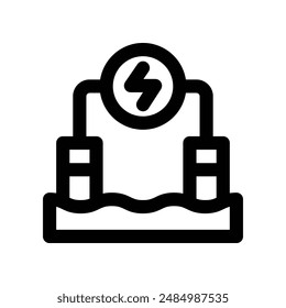 icono de la línea de Vector para su Sitio web, móvil, presentación y diseño de logotipo.
