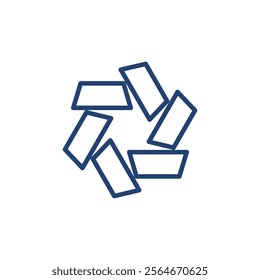 Ocean engine icon Outline icon sign