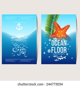 Ocean Floor (flyer, Poster, Banner)