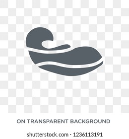Ocean icon. Ocean design concept from Summer collection. Simple element vector illustration on transparent background.
