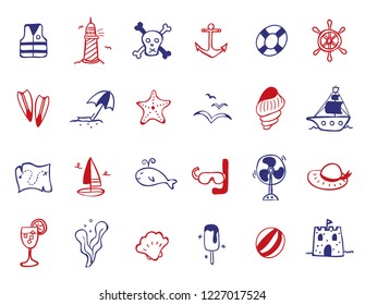 ocean Icon set 