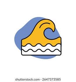 Ilustração de stock de vetor Ocean Icon