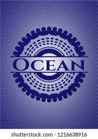 Ocean jean background