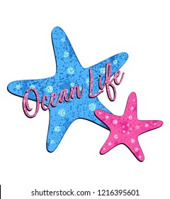 ocean life starfish