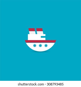 Ocean Liner. Cruise Ship