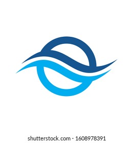 Ocean Logo can be used for company, icon, etc