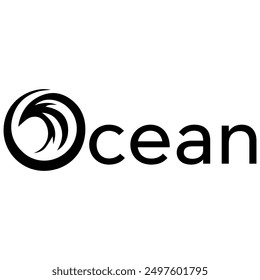 ocean logo design vector file