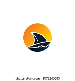 ocean logo template