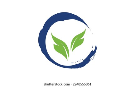 ocean natural logo. Seaweed logo designs icon. sea vector	