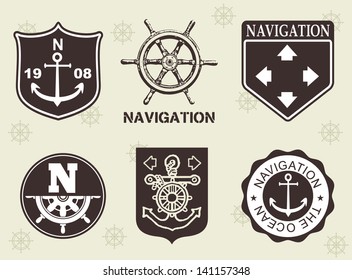 ocean and navigation labels