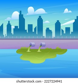 Ocean pollution, dumping of waste into the oceans.