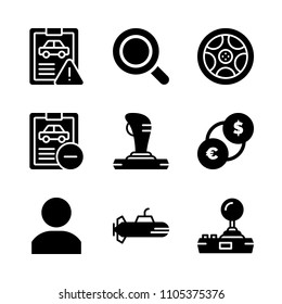 ocean, price, fast and street icons in Technology vector set. Graphics for web and design