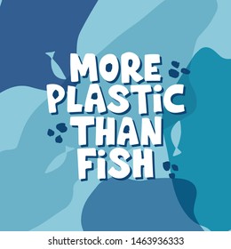 Ocean protection flat vector banner template
