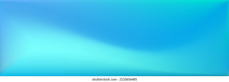 Ocean Rainbow Indigo Smooth Surface Illustration. Farbenfrohe, lebendige Wavy Gradient Mesh. Türkisfarbene, helle, glatte Oberfläche. Meeresfarbe Wavy Gradient Mesh. Natürlicher Bürohintergrund.