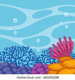 Image Undersea Theme 1 Vector Illustration Stock Vector (Royalty Free ...