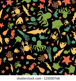 Ocean Seamless Pattern