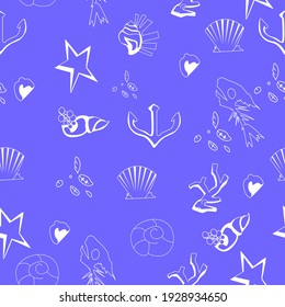 ocean seamless pattern background for making fabric