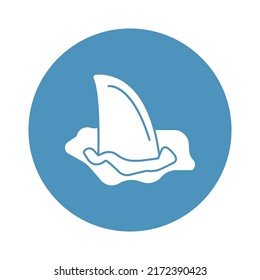 ocean shark Vector icon which is suitable for commercial work and easily modify or edit it

