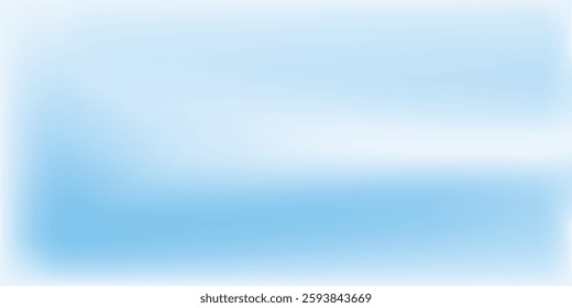 Ocean Sky Fluid Cloudy Water Design Pic. Summer Light Curve Pastel Flow Gradient Backdrop. Turquoise Blurry