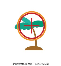 Ocean Target Logo icon design