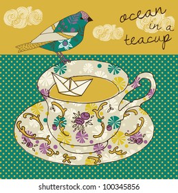 Ocean in a teacup