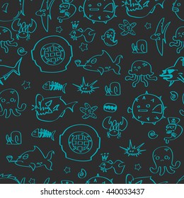 Ocean thematic wallpaper