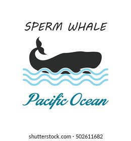 Ocean theme logo template