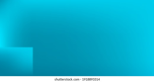 Ilustración de malla con gradiente oceánico turquesa en blanco. Vibrante Y Vacío Fondo De Diseño Moderno Aqua. Fondo de pantalla original de Blue Water Azure. Textura Borrosa De Color Oscuro Brillante Y Moderno.