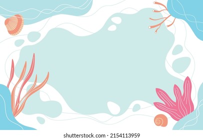 Ocean Underwater Life Sea Beach Abstract Water Background