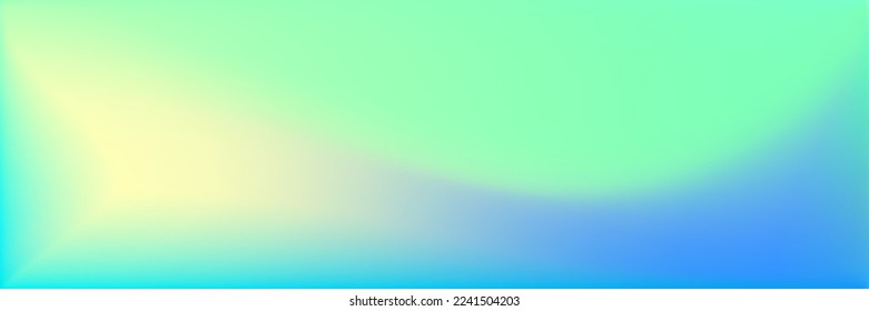 Ocean Vibrant Smooth Surface Backdrop. Blank Sea Indigo Smooth Surface Illustration. Blue Dark Wavy Gradient Mesh. Bright Trendy Background. Turquoise Vivid Wavy Gradient Mesh.