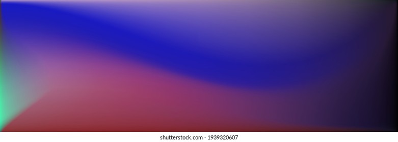 Ocean Water Modern Design Backdrop. Blank Natural Wavy Gradient Mesh. Color Neon Rainbow Smooth Surface Illustration. Vibrant  Bright Blurred Background. Multicolor Vivid Wavy Gradient Mesh.