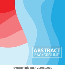 Ocean Water Waves Background Vector Design, Logo Illustration Wallpaper Poster, Banner, flayer