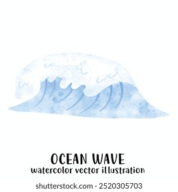 Ocean wave, Wave, Beach, Ocean, Vector illustration