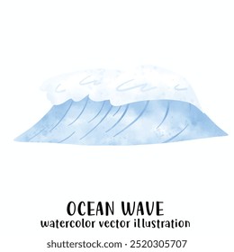 Ocean wave, Wave, Beach, Ocean, Vector illustration