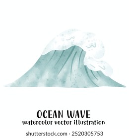 Ocean wave, Wave, Beach, Ocean, Vector illustration