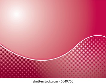 onda oceánica en rojo brillante ideal como fondo o escritorio