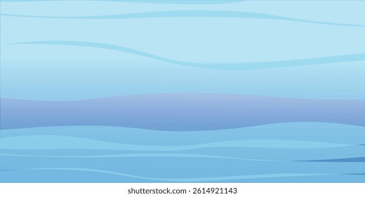 Ocean wave curve line vector background. Abstract ocean splashing waves.. Luxury design with underwater plants and watercolor splash. Template design for text, packaging and prints. eps 10.