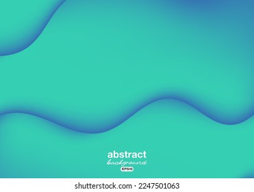 ocean wave flow marine biology tourism tropical modern art theme background for advertisement banner,brochure,website landingpage, notebook cover vector eps.