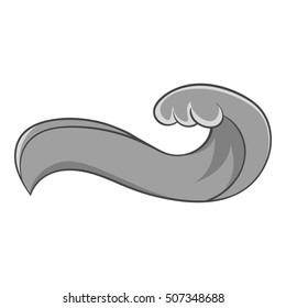 Ocean wave icon. Cartoon illustration of ocean wave vector icon for web