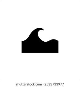 Ocean Wave icon vector design template
