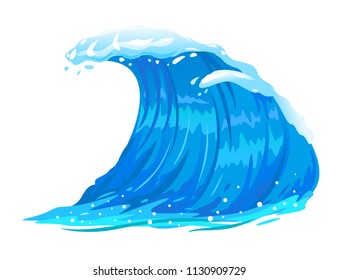 Ocean Wave Isolated