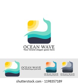 ocean wave logo