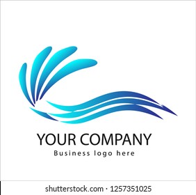 ocean wave logo