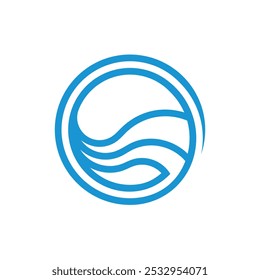 ocean wave logo design inspiration