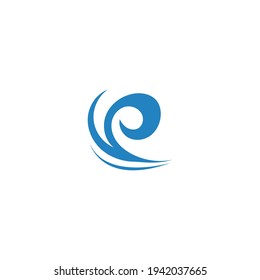 Ocean Wave Logo vector illustration design Template - Vector